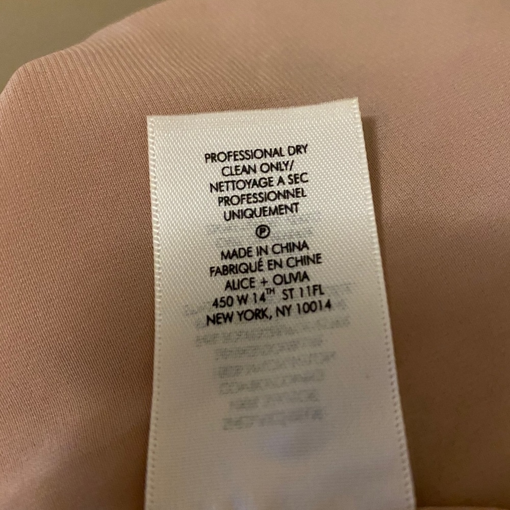 Alice and Olivia floral ruffle formal dress 0 - Picture 12 of 12